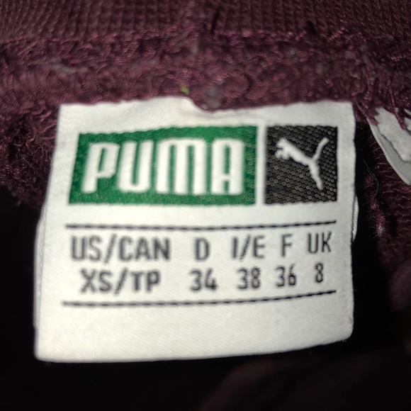 🥞Burgundy Puma Sweatpants🥐 - Picture 3 of 3